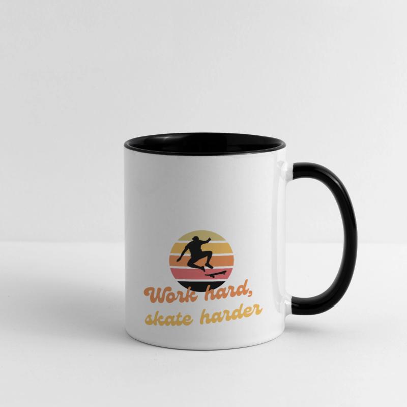 Work hard, skateboard harder