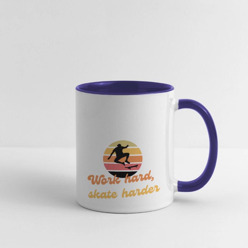 Work hard, skateboard harder