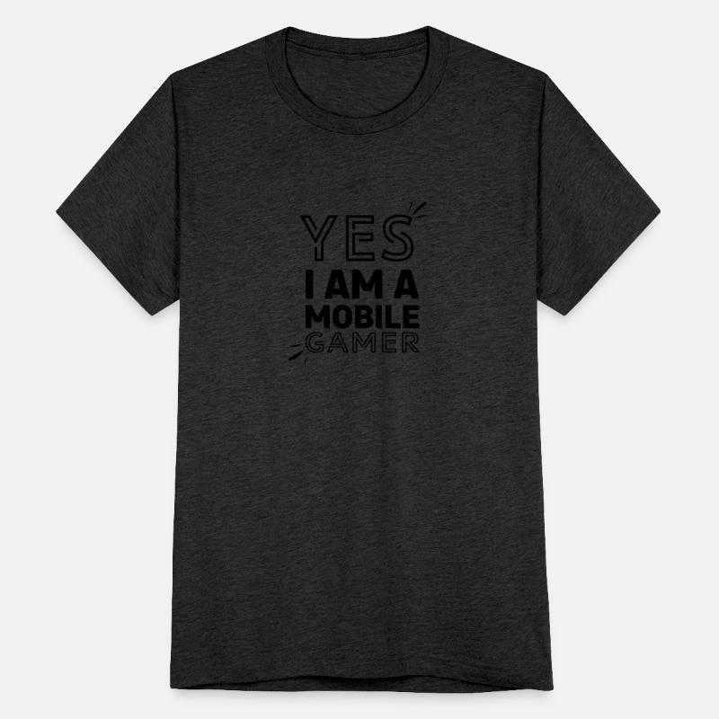 'Yes, I am a Mobile Gamer' - (Black) Design