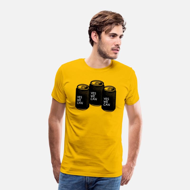 YES WE CAN , Soft drinks t-shirt