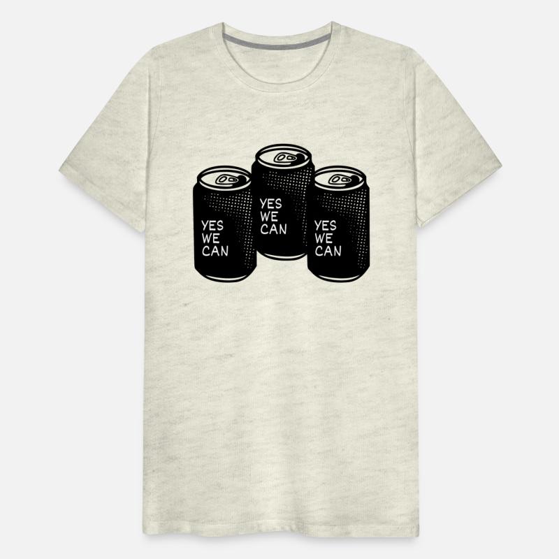 YES WE CAN , Soft drinks t-shirt