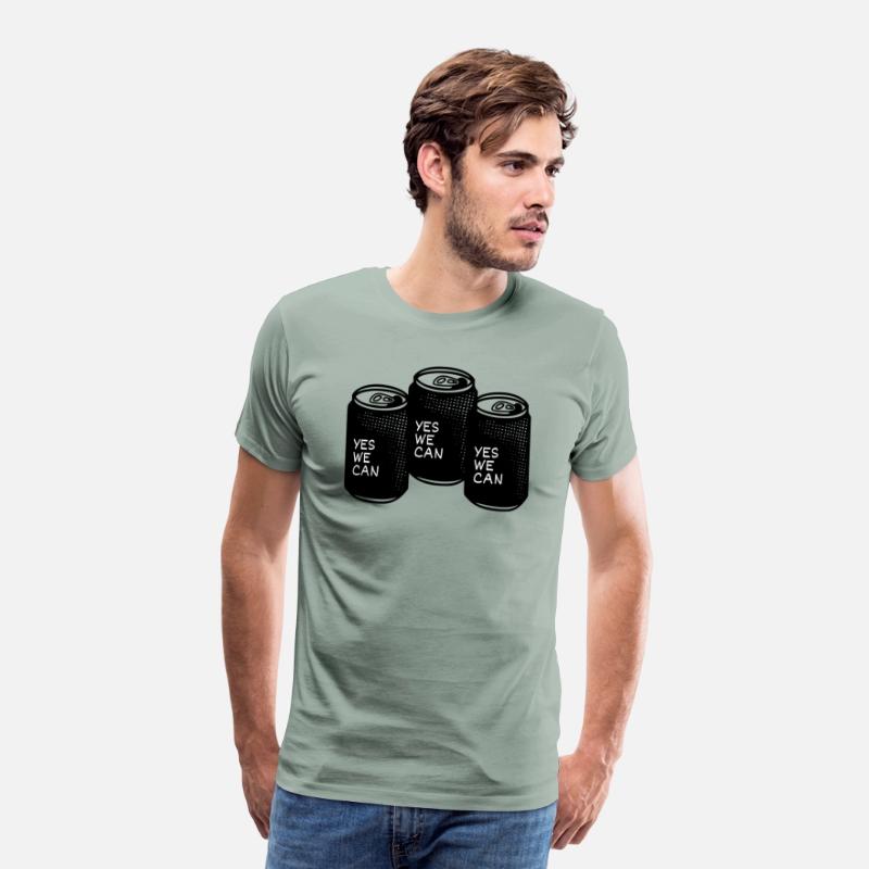 YES WE CAN , Soft drinks t-shirt