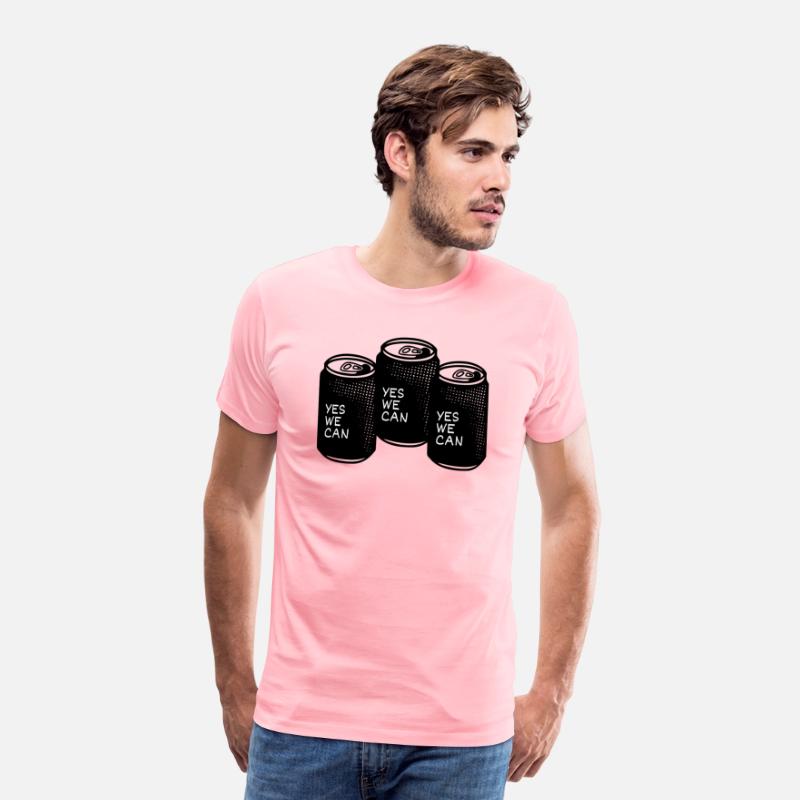 YES WE CAN , Soft drinks t-shirt