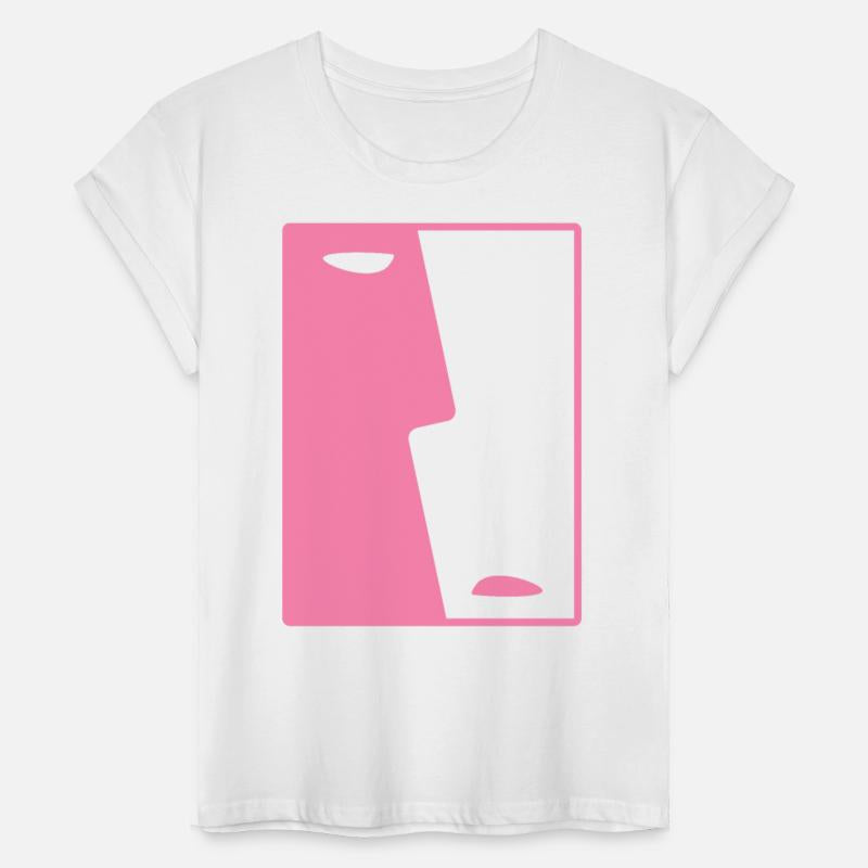 Yin Yang and Human Faces. Face to Face. Sociality