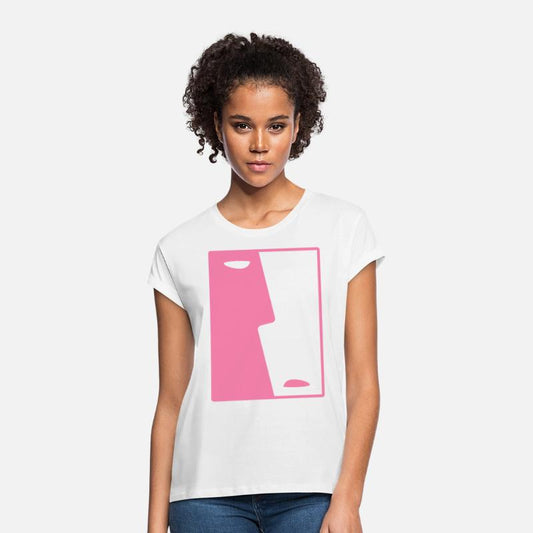 Yin Yang and Human Faces. Face to Face. Sociality