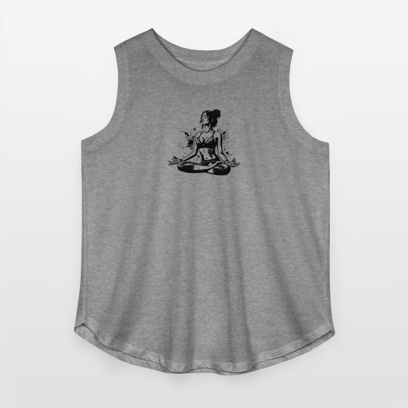 Yoga Teacher Doing Relaxation Exercises For The