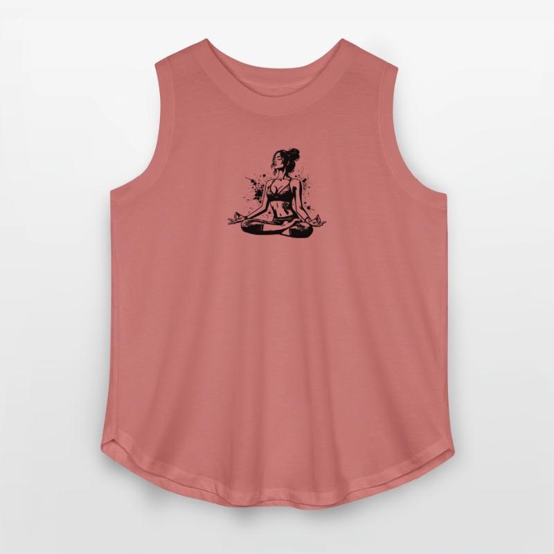 Yoga Teacher Doing Relaxation Exercises For The