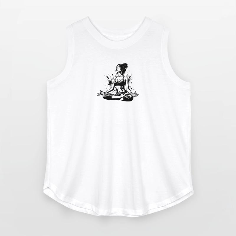 Yoga Teacher Doing Relaxation Exercises For The