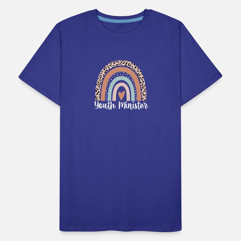 Youth Minister Rainbow Leopard Funny Youth