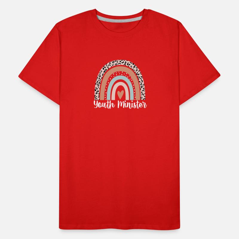 Youth Minister Rainbow Leopard Funny Youth