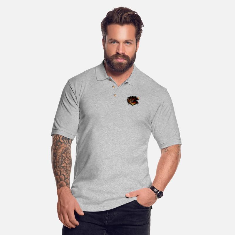 Zimbabwe Lion Flag Paint Splatter